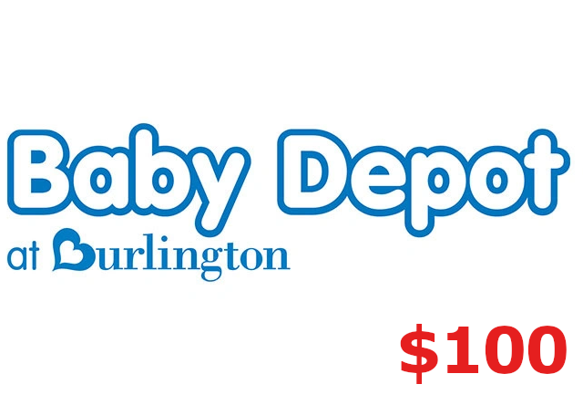 Baby Depot At Burlington $100 Gift Card US