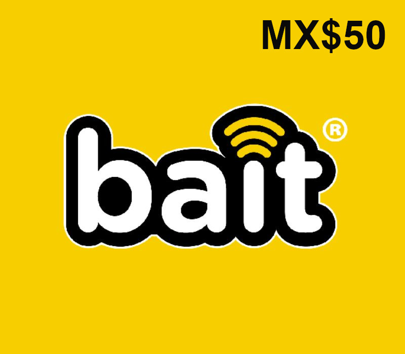 

Bait MX$50 Mobile Top-up MX