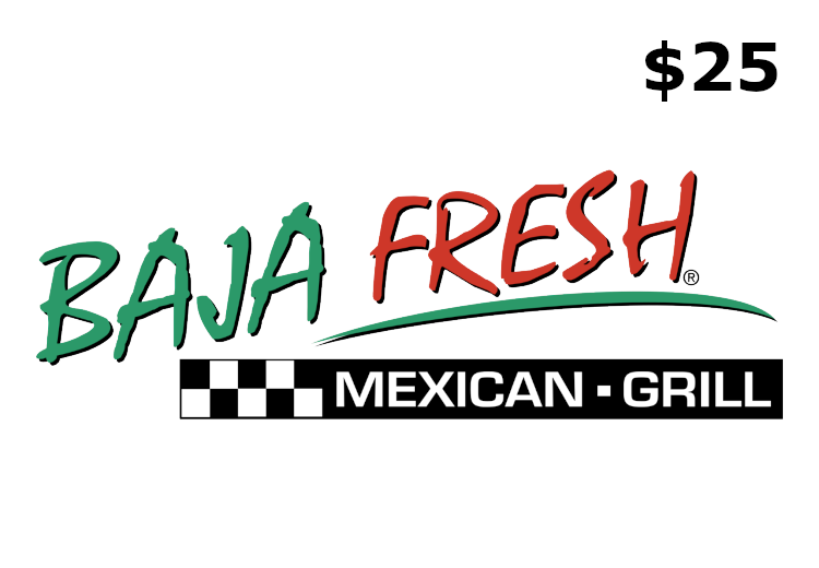 Baja Fresh $25 Gift Card US
