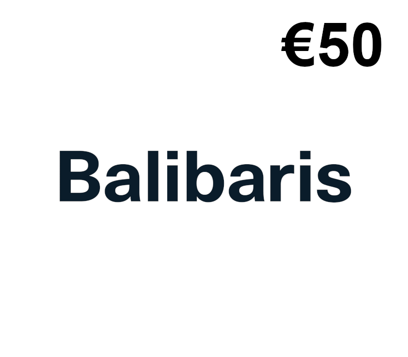 

Balibaris €50 Gift Card FR