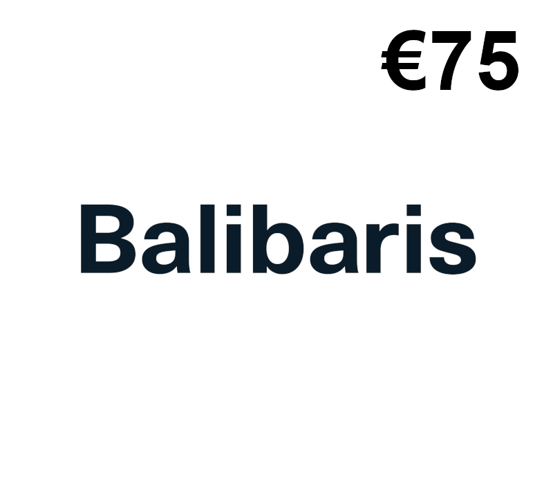 

Balibaris €75 Gift Card FR