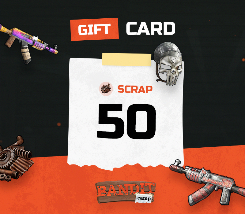 Bandit.camp 50 Scrap Gift Card