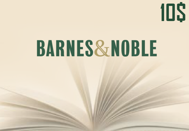 Barnes And Noble $10 Gift Card US