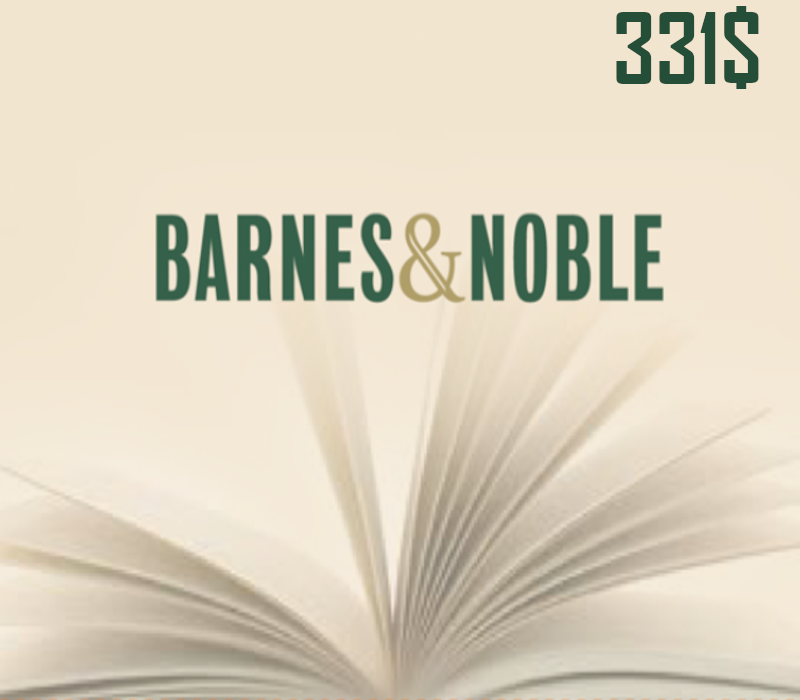 Barnes and Noble $331 Gift Card US