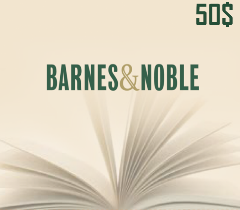 Barnes and Noble $50 Gift Card US