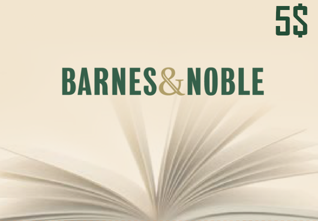 Barnes And Noble $5 Gift Card US