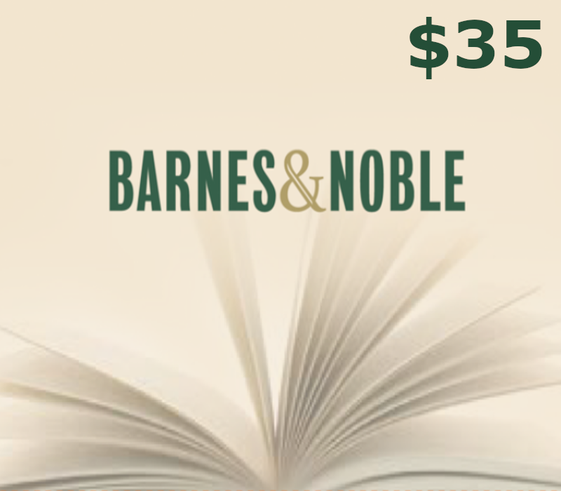 Barnes and Noble $35 Gift Card US