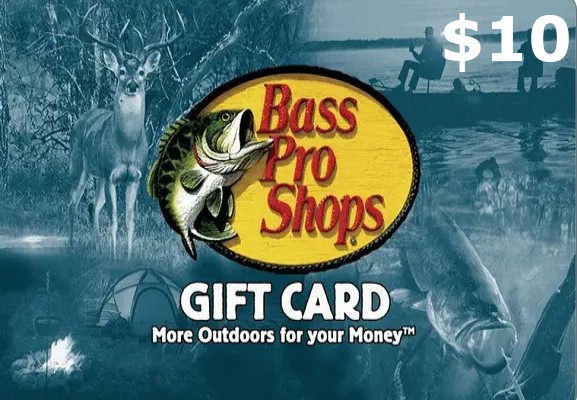 Bass Pro Shops $10 Gift Card US