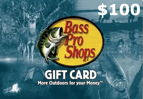 Bass Pro Shops $100 Gift Card CA