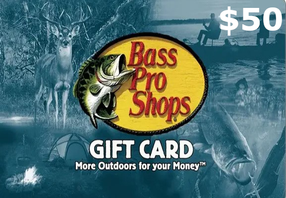 Bass Pro Shops $50 Gift Card CA