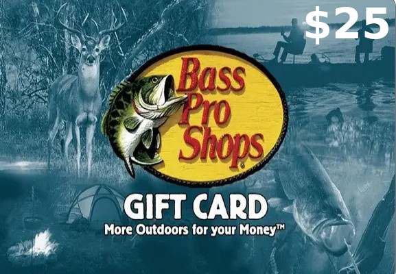 Bass Pro Shops $25 Gift Card US