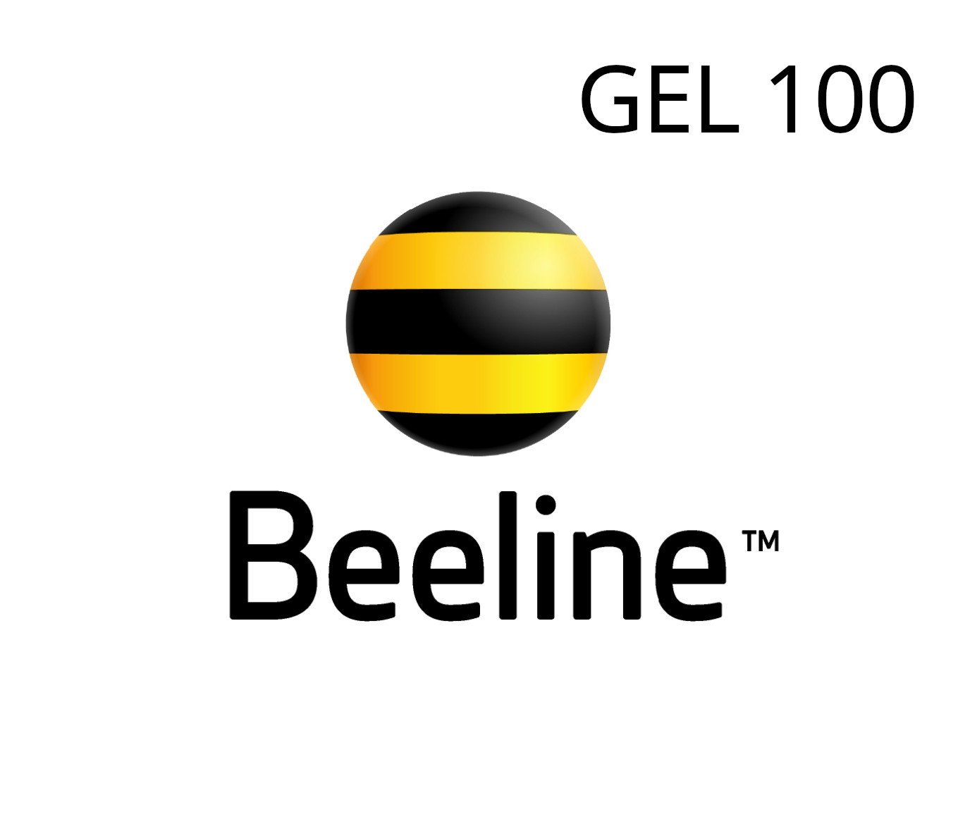 

Beeline 100 GEL Mobile Top-up GE