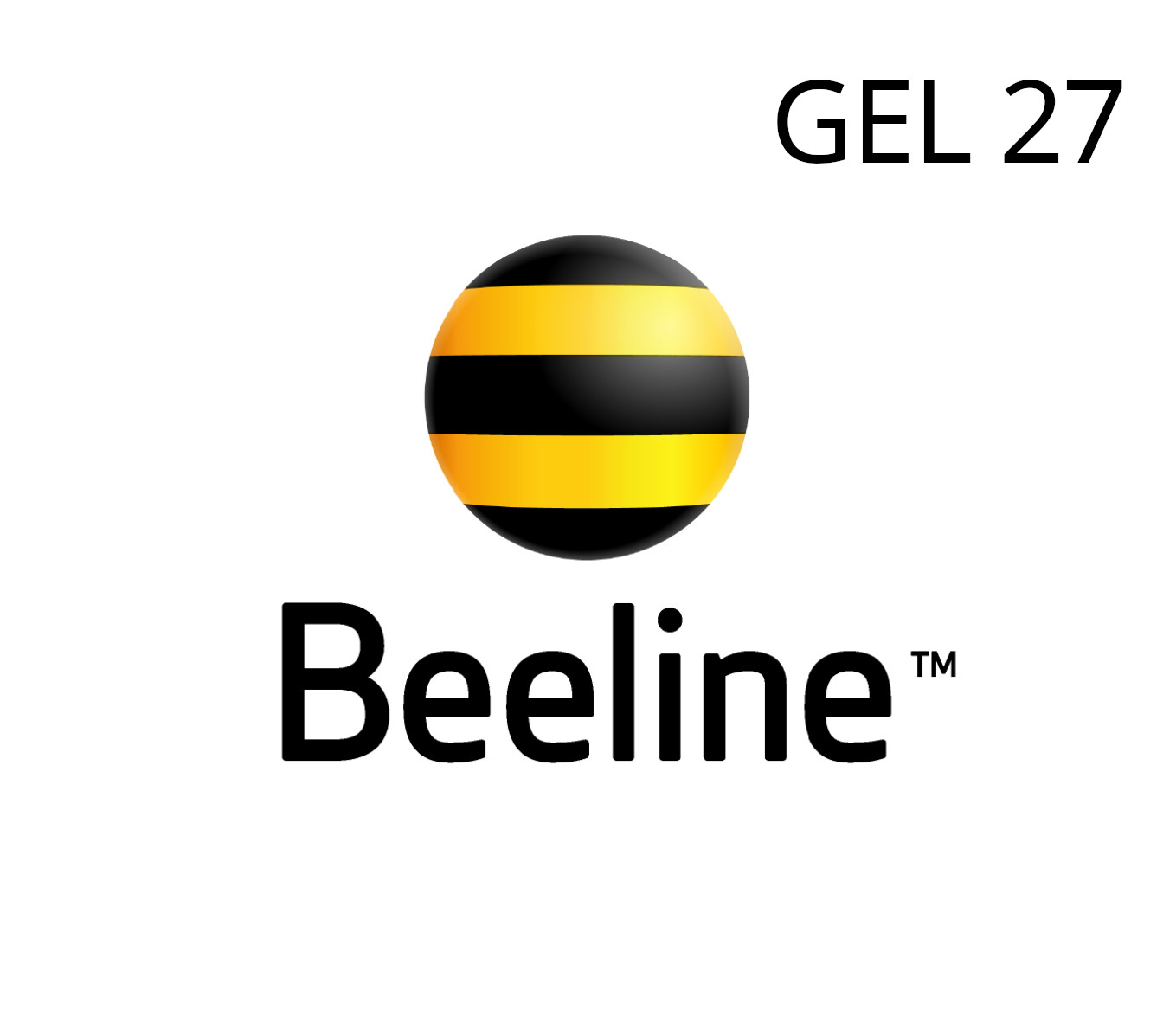 

Beeline 27 GEL Mobile Top-up GE