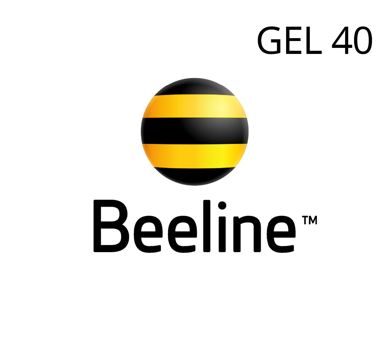 

Beeline 40 GEL Mobile Top-up GE