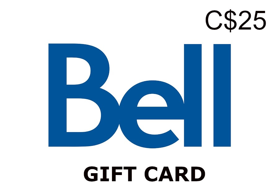 Bell PIN C$25 Gift Card CA