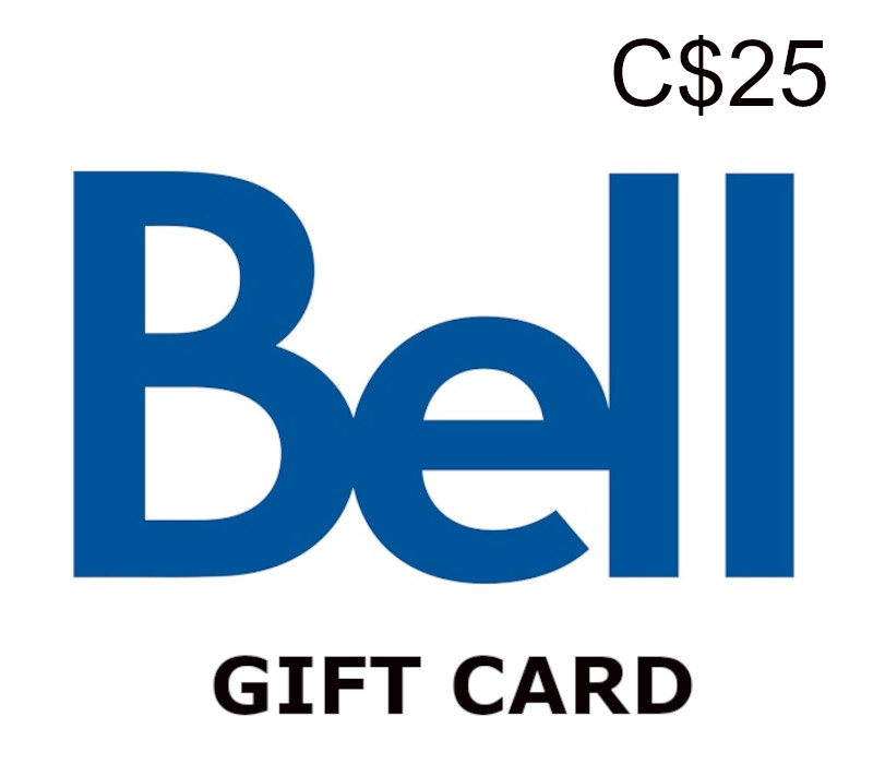 

Bell PIN C$25 Gift Card CA