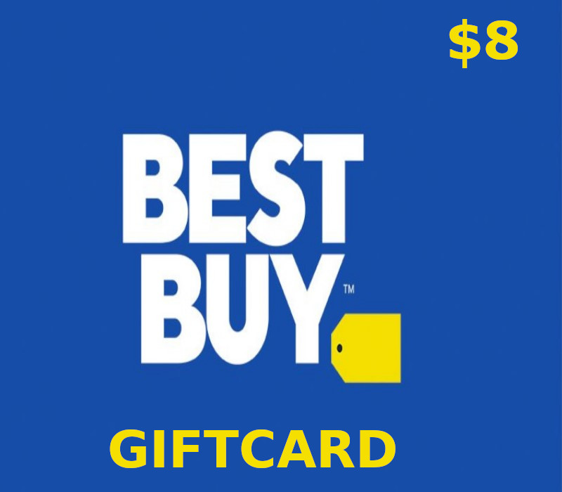 Best Buy $8 Gift Card US