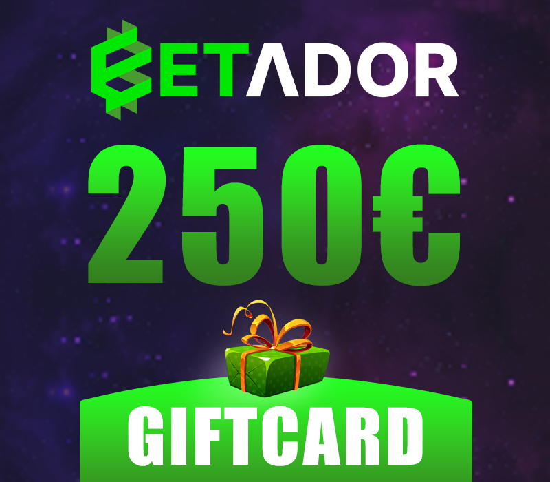 

Betador 250 EUR Gift Card