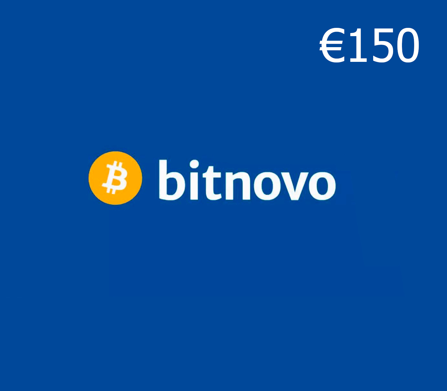 

BitNovo Crypto Card €150 EU