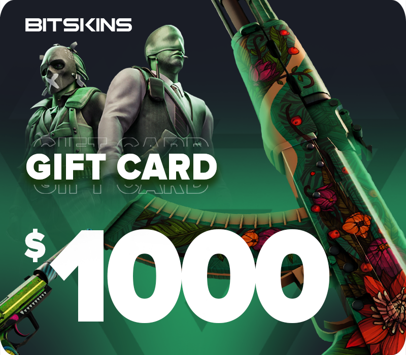 

BitSkins.com $1000 USD Gift Card