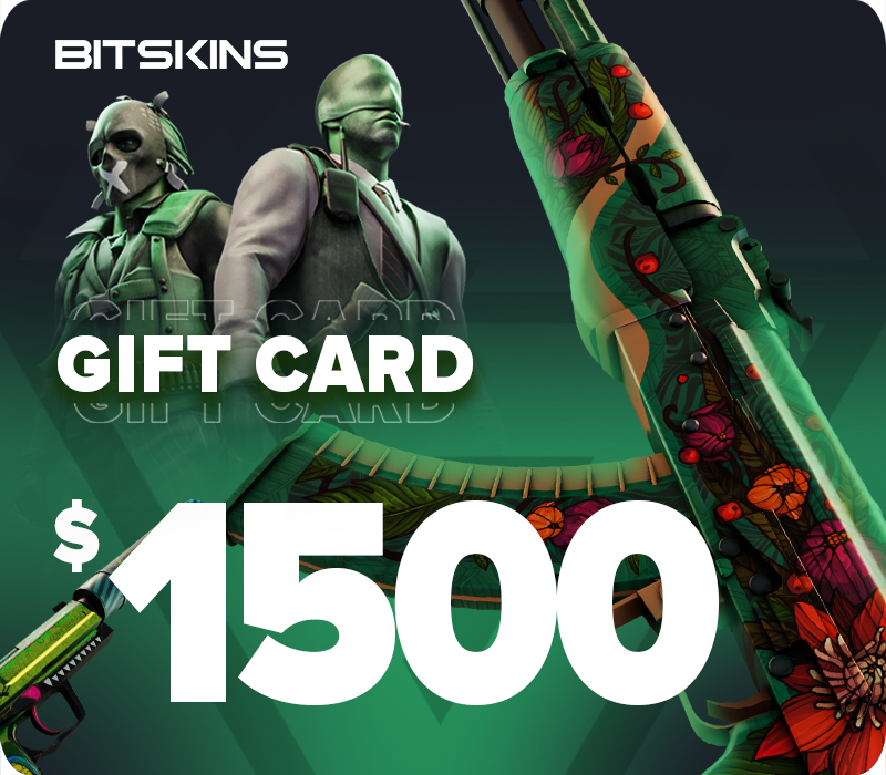 

BitSkins.com $1500 USD Gift Card