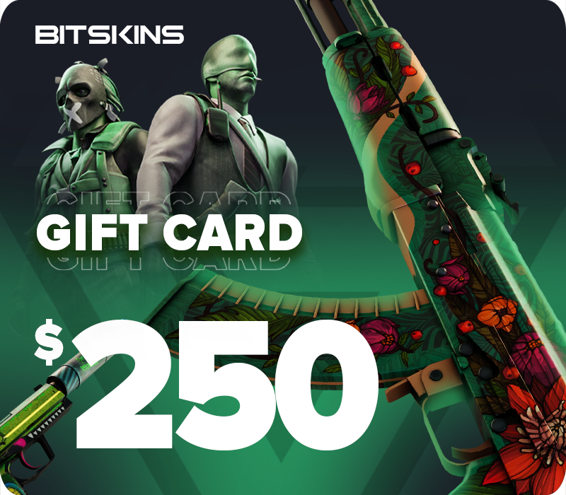 

BitSkins.com $250 USD Gift Card