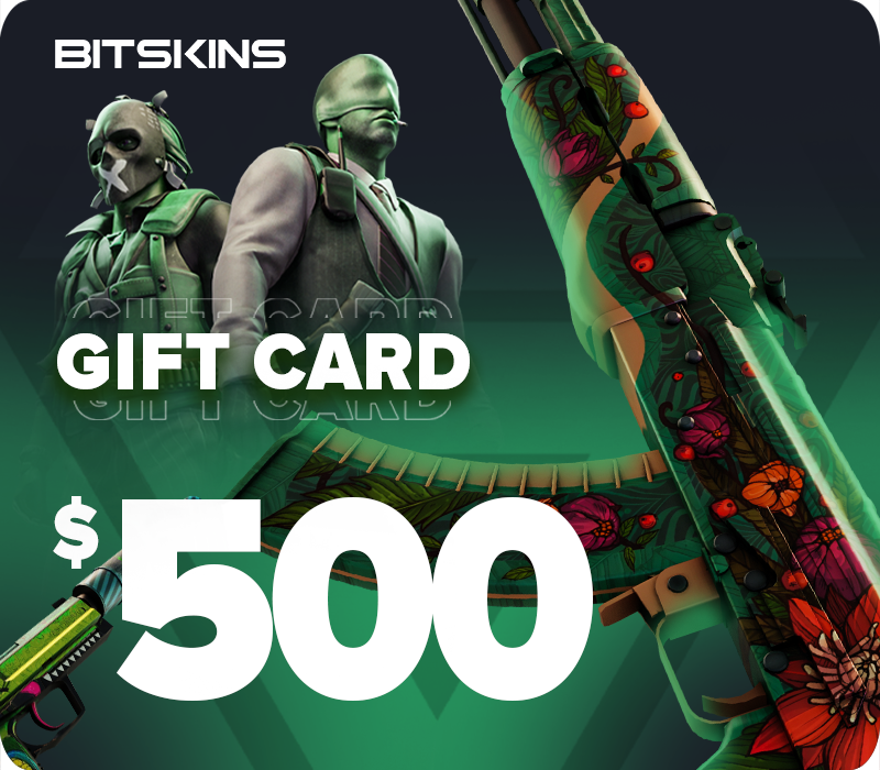 

BitSkins.com $500 USD Gift Card