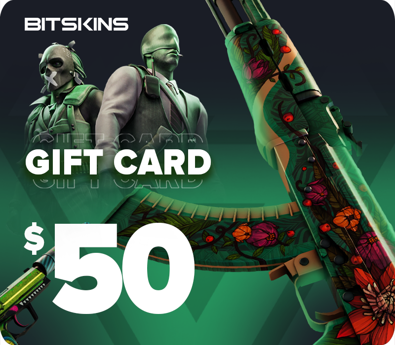 

BitSkins.com $50 USD Gift Card