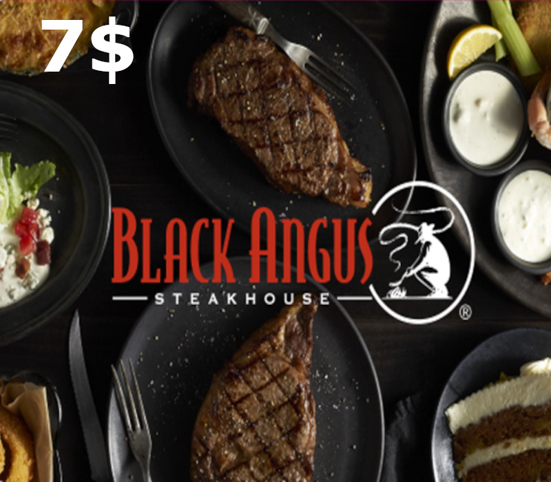 

Black Angus Steakhouse $7 Gift Card US