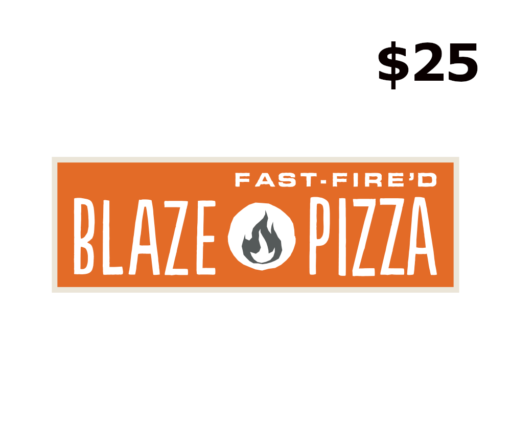 Blaze Pizza $25 Gift Card US