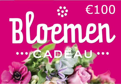 Bloemen Cadeau €100 Gift Card NL