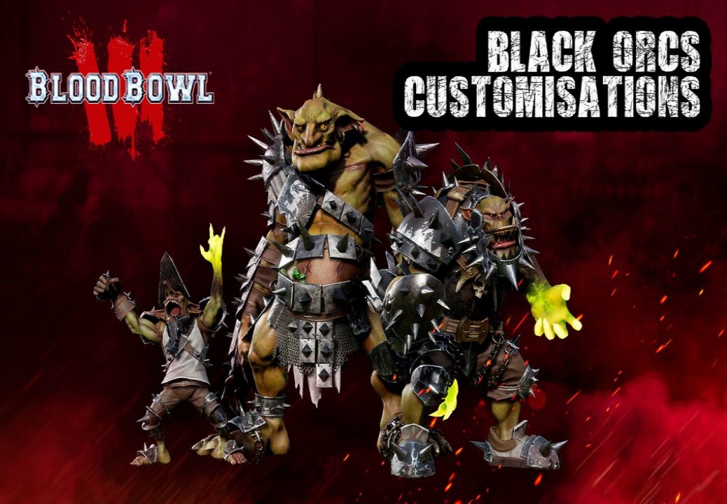 Blood Bowl 3 - Black Orcs Customizations DLC Steam CD Key