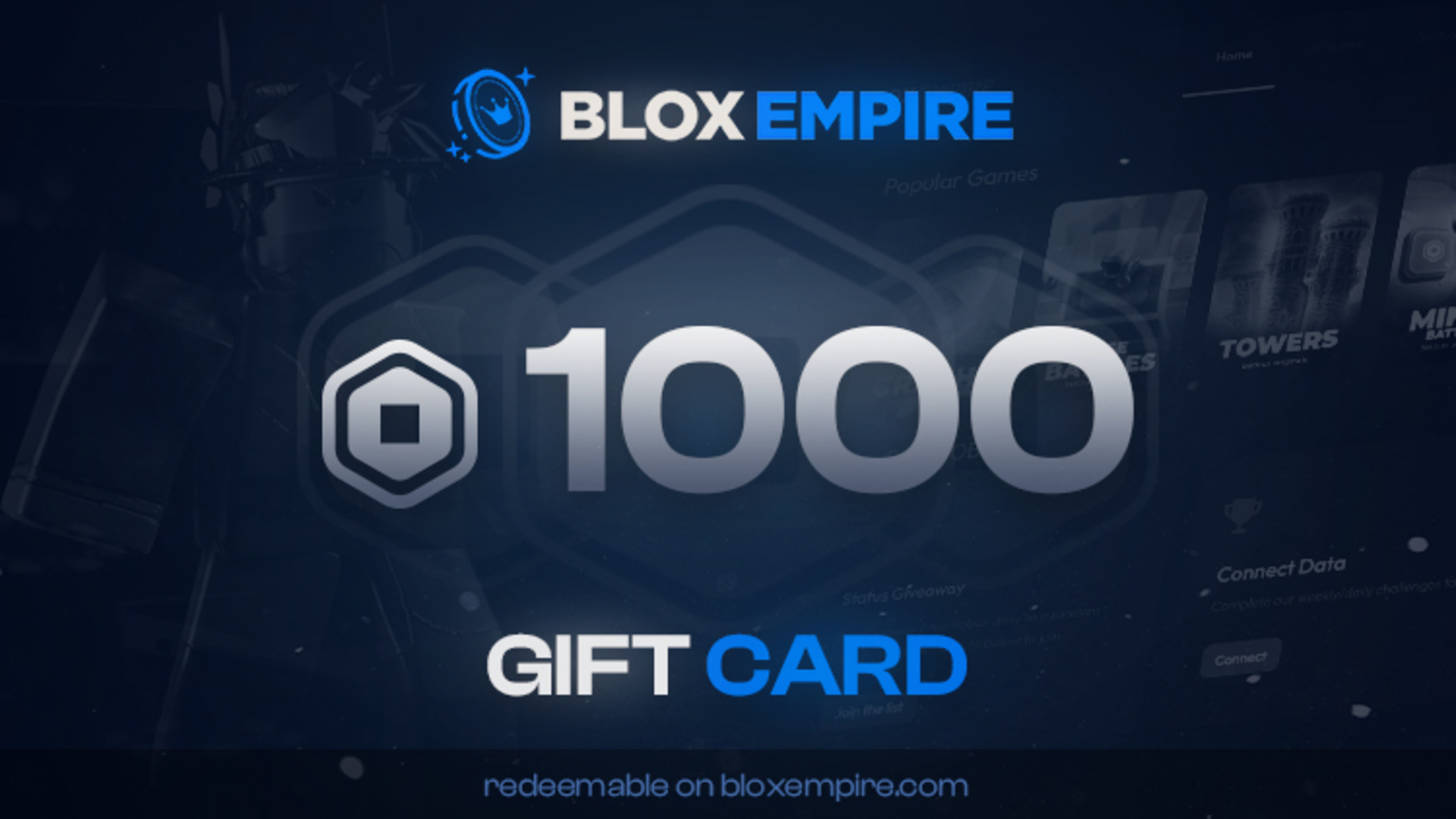 Bloxempire 1,000 Balance Gift Card