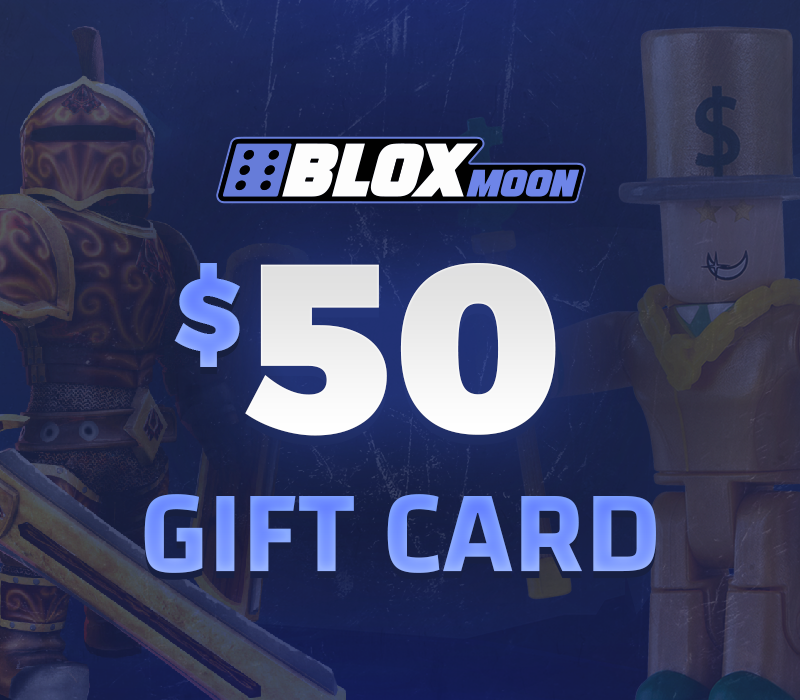 Roblox Black $50 Gift Card