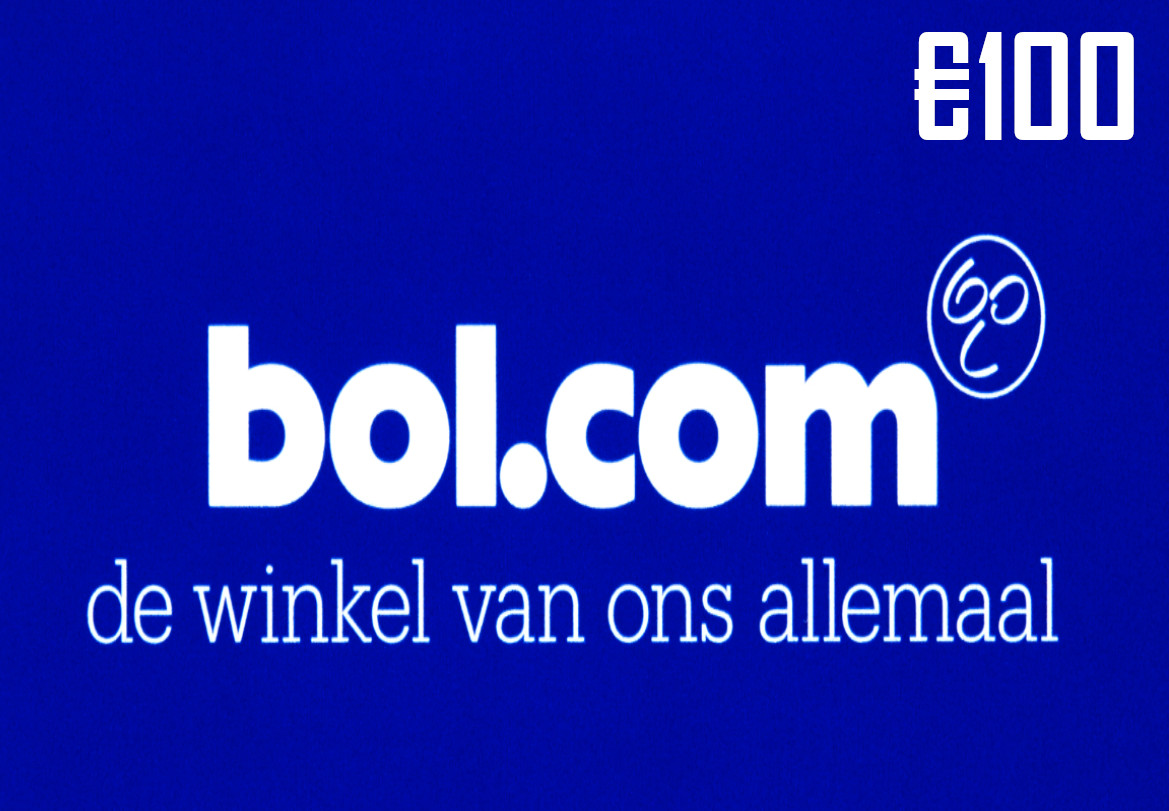 Bol.com €100 Gift Card BE/NL