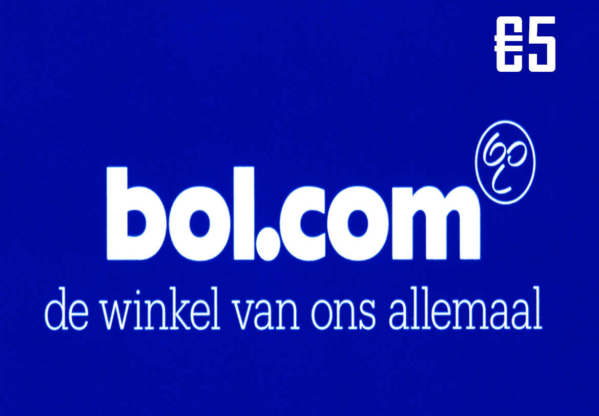 Bol.com €5 Gift Card BE/NL