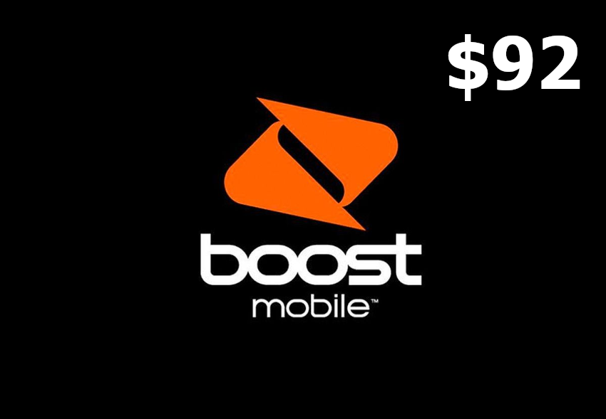Boost Mobile $92 Mobile Top-up US