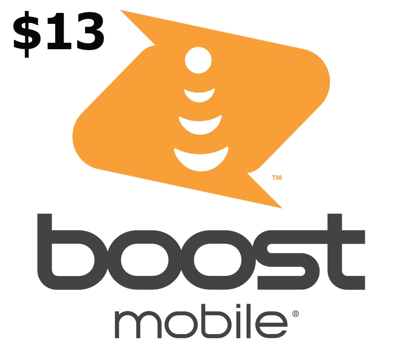 

Boost Mobile $13 Mobile Top-up US