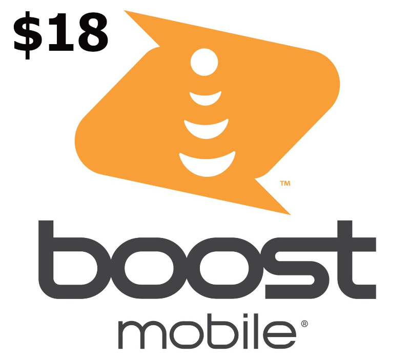 

Boost Mobile $18 Mobile Top-up US