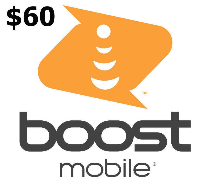 

Boost Mobile $60 Mobile Top-up US