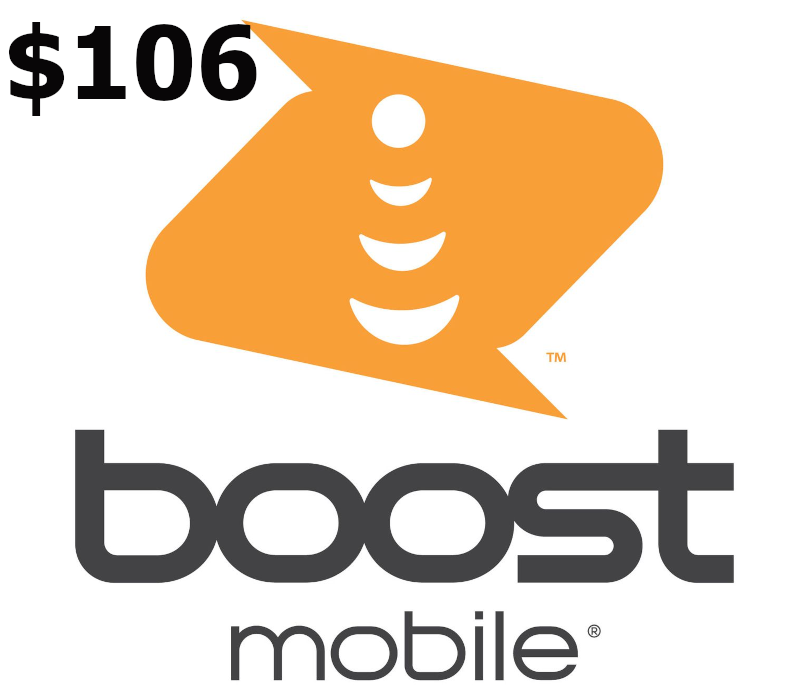 

Boost Mobile $106 Mobile Top-up US