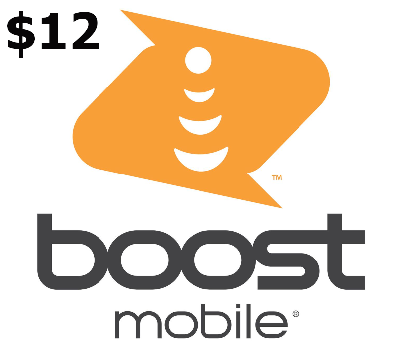 

Boost Mobile $12 Mobile Top-up US