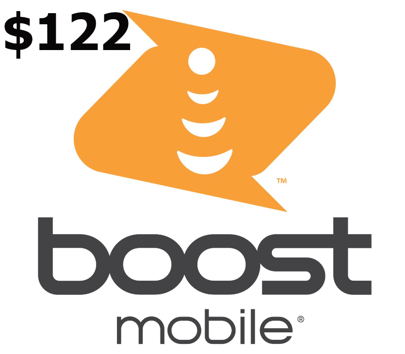 Boost Mobile $122 Mobile Top-up US