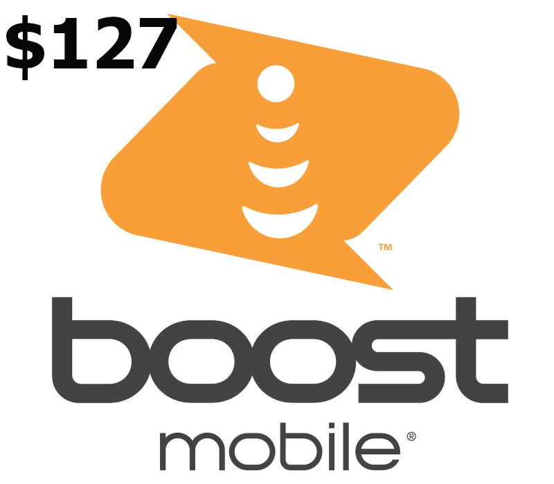 

Boost Mobile $127 Mobile Top-up US