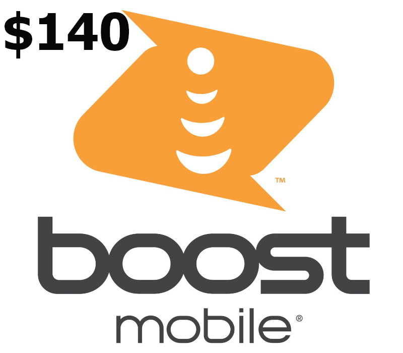 

Boost Mobile $140 Mobile Top-up US