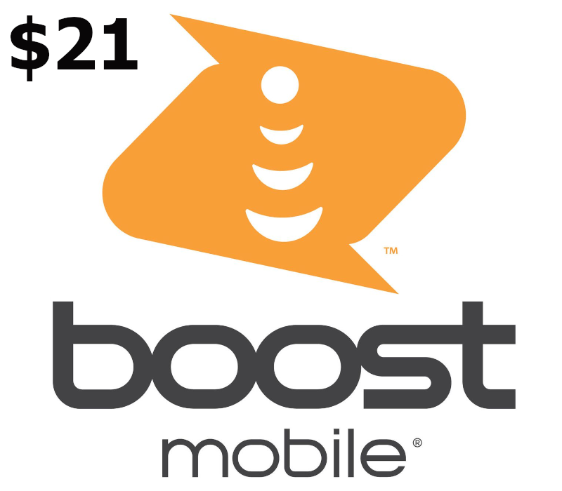 

Boost Mobile $21 Mobile Top-up US