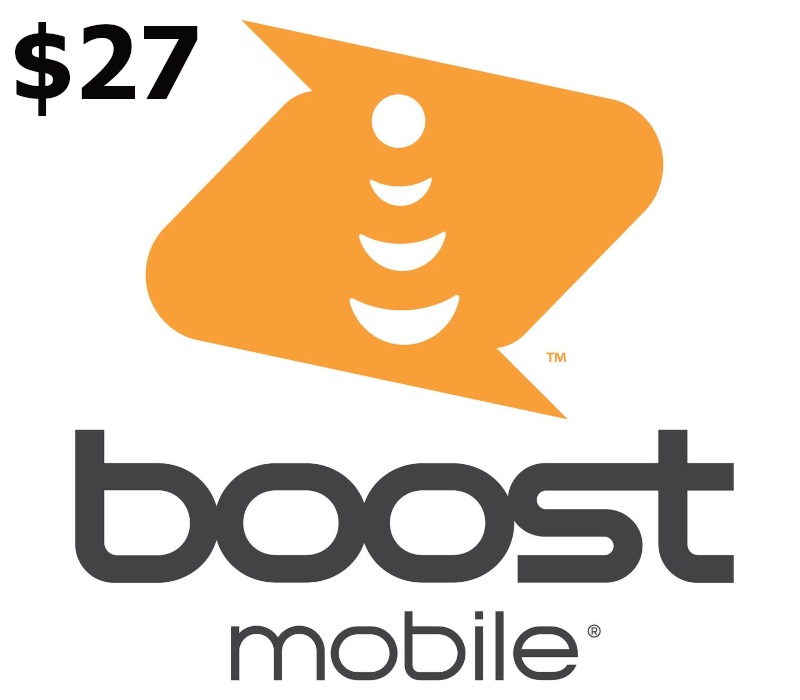 

Boost Mobile $27 Mobile Top-up US