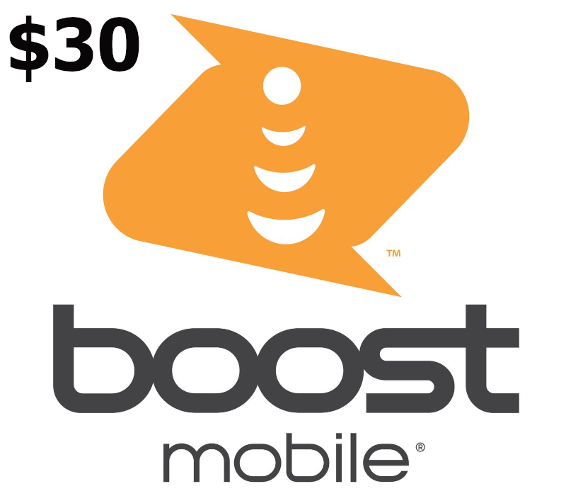 

Boost Mobile $30 Mobile Top-up US