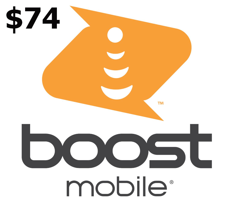 

Boost Mobile $74 Mobile Top-up US