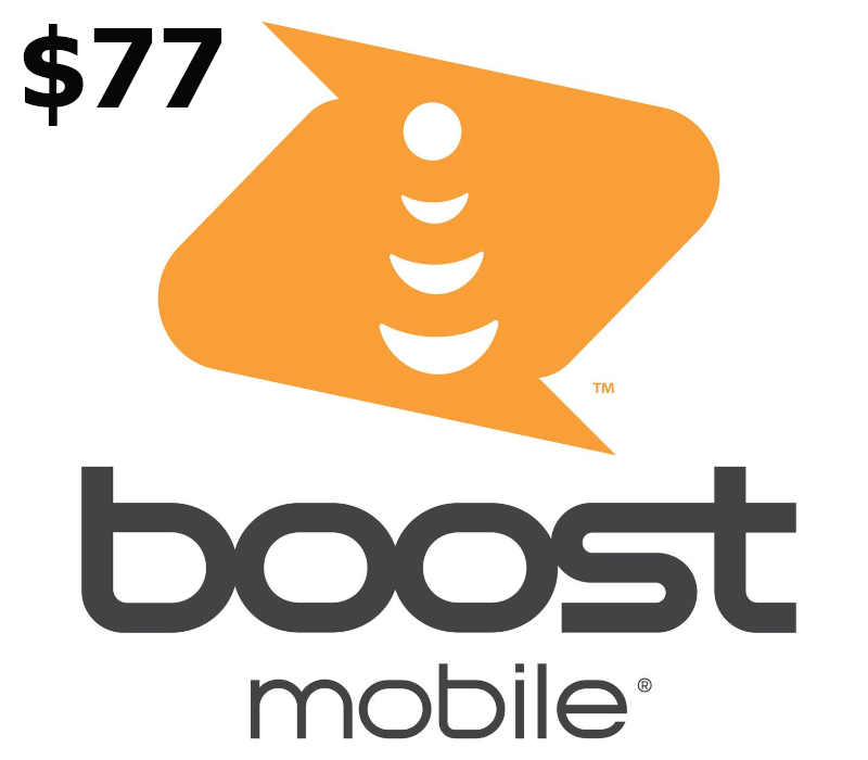 

Boost Mobile $77 Mobile Top-up US